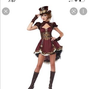 Steam Punk Girl Costume - M